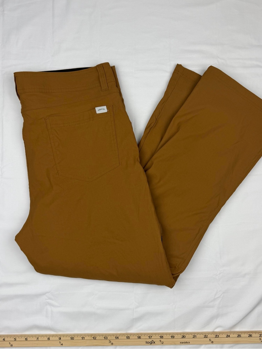 Orvis Dark Gray Classic Collection Waist Label